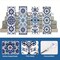 4PCS Blue & White Porcelain Diamond Art Bookmarks – DIY Crystal Water Diamond Bookmarks with Pendant, Perfect Gift for Reading Enthusiasts, Office, School, and Birthday DIY Crafts